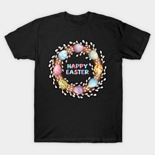 Easter Frame With Greeting T-Shirt